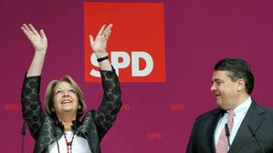 S. Gabriel und Hannelore Kraft
