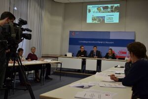 Pressekonferenz zum Programmentwurf