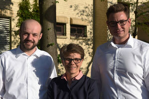 Tobias Rödding, Katrin Steffek und Christoph Zäza