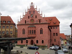 Das gotische Rathaus von Sulzbach-Rosenberg