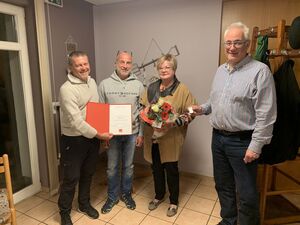 (v.l.n.r) N. Thiele, S. Frank, E. Ellert, U.Jäger (Foto: T. Geismann)