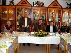 Der Vorstand der AG 60 plus mit N. Thiele