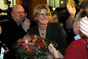 Die zuküftige Oberbürgermeisterin von Kiel Susanne Gaschke
