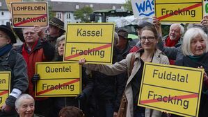 Fracking:Bundesweit warnen Bürgerinitiativen vor schweren Umweltgefahren (Foto dpa)