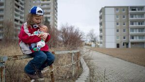 Studie: Armutsrisiko für Kleinkinder (Foto: dpa)