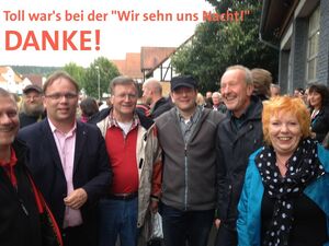 Hatten viel Spaß: N. Thiele, T. Gremmels, K. Gödecke, T. Geismann, M. Reuter & U. Gottschalck