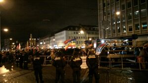 Abschlusskundgebung "Demo gegen Rechts" Kassel